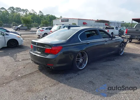2009 BMW 750Li from USA, damaged, VIN WBAKB835X9CY58559